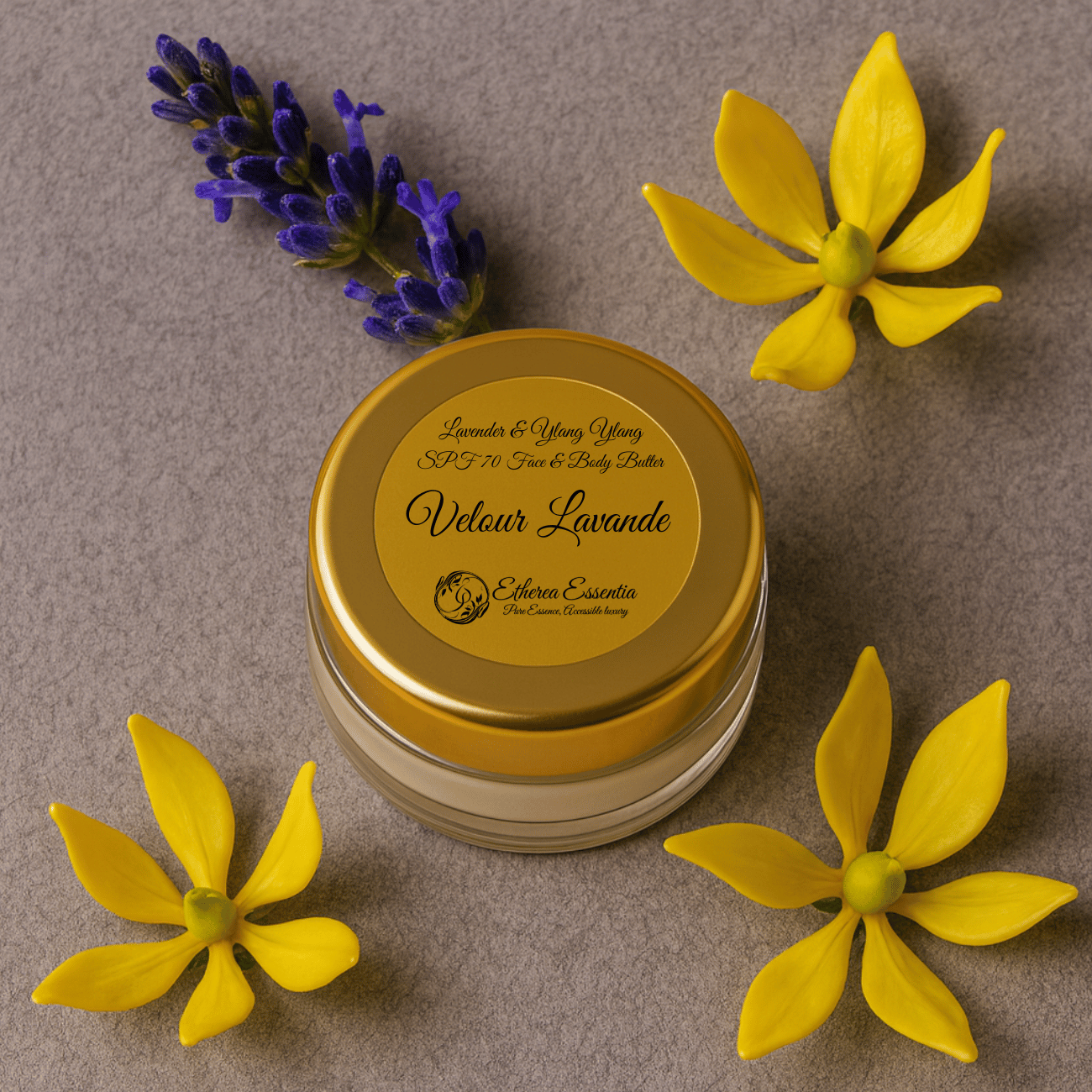 Velour Lavande Lavender & Ylang Ylang SPF 70++++ Face & Body Butter | Sunscreen & Moisturizer