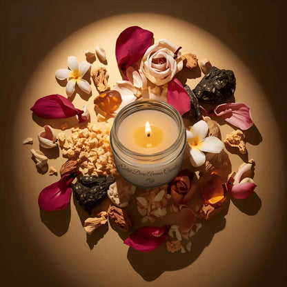 Éclat Doré Aroma Candle | Luxury Seductive Soy Wax Candle – Up to 60 Hrs Burning Time