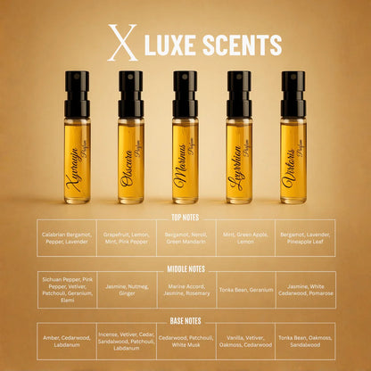 Édition Altair X | 10×3ml Designer Perfume Discovery Set | Collection of Aquatic, Woody, Seductive, Meditative Fragrances