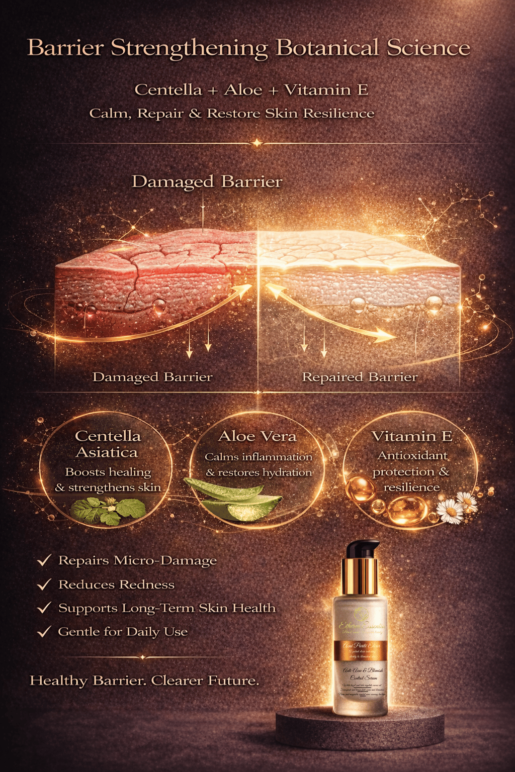 Acné Purité Elixir | 20-Ingredient Science Backed Botanical Architecture for Root-Level Acne Correction