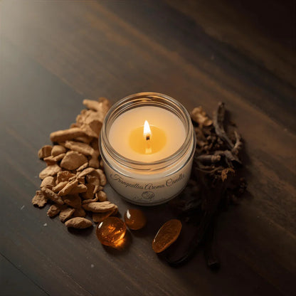 Tranquillus Aroma Candle | Luxury Meditative Soy Wax Candle – Up to 60 Hrs Burning Time