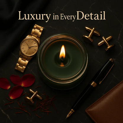 Ardiente Aroma Candle | Luxury Seductive Soy Wax Candle – Up to 60 Hrs Burning Time