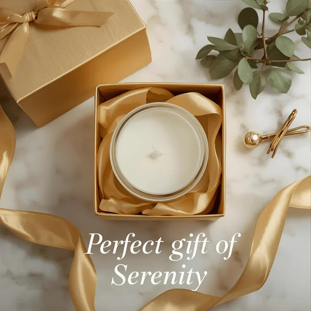 Tranquillus Aroma Candle | Luxury Meditative Soy Wax Candle – Up to 60 Hrs Burning Time