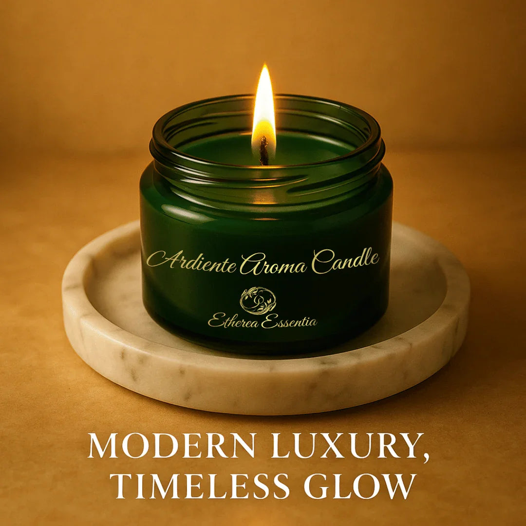 Ardiente Aroma Candle | Luxury Seductive Soy Wax Candle – Up to 60 Hrs Burning Time