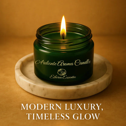 Ardiente Aroma Candle | Luxury Seductive Soy Wax Candle – Up to 60 Hrs Burning Time