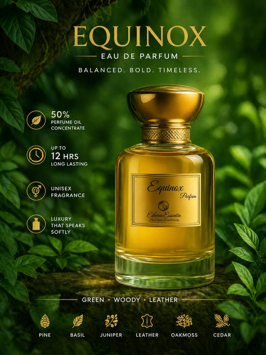 Equinox Unisex Perfume | Fruity, Spiritual, Calm, Warm, Forest Breeze, Long-Lasting Unisex Parfum | 50% Luxurious Oil Concentrate | Better Than Polo Black worth Rs 7,550/125ml