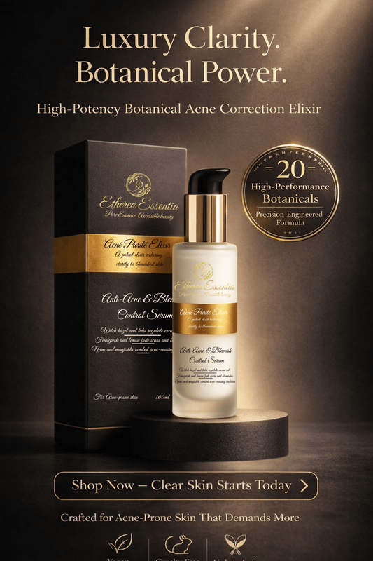 Acné Purité Elixir | 20-Ingredient Science Backed Botanical Architecture for Root-Level Acne Correction