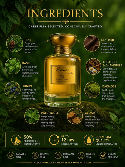 Equinox Unisex Perfume | Fruity, Spiritual, Calm, Warm, Forest Breeze, Long-Lasting Unisex Parfum | 50% Luxurious Oil Concentrate | Better Than Polo Black worth Rs 7,550/125ml