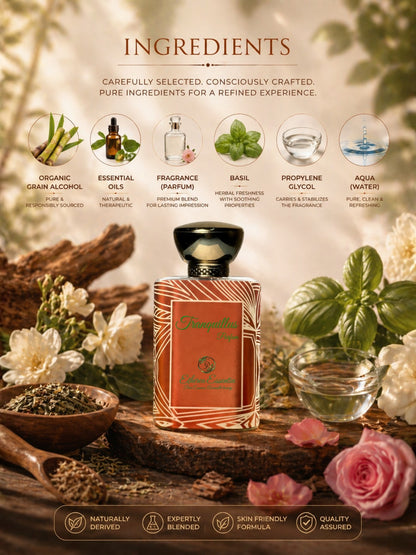 Tranquillus Unisex Perfume | Fresh, Creamy, Woody, Long-Lasting | 50% Luxurious Oil Concentrate | Better Than Tam Dao worth Rs 26,500