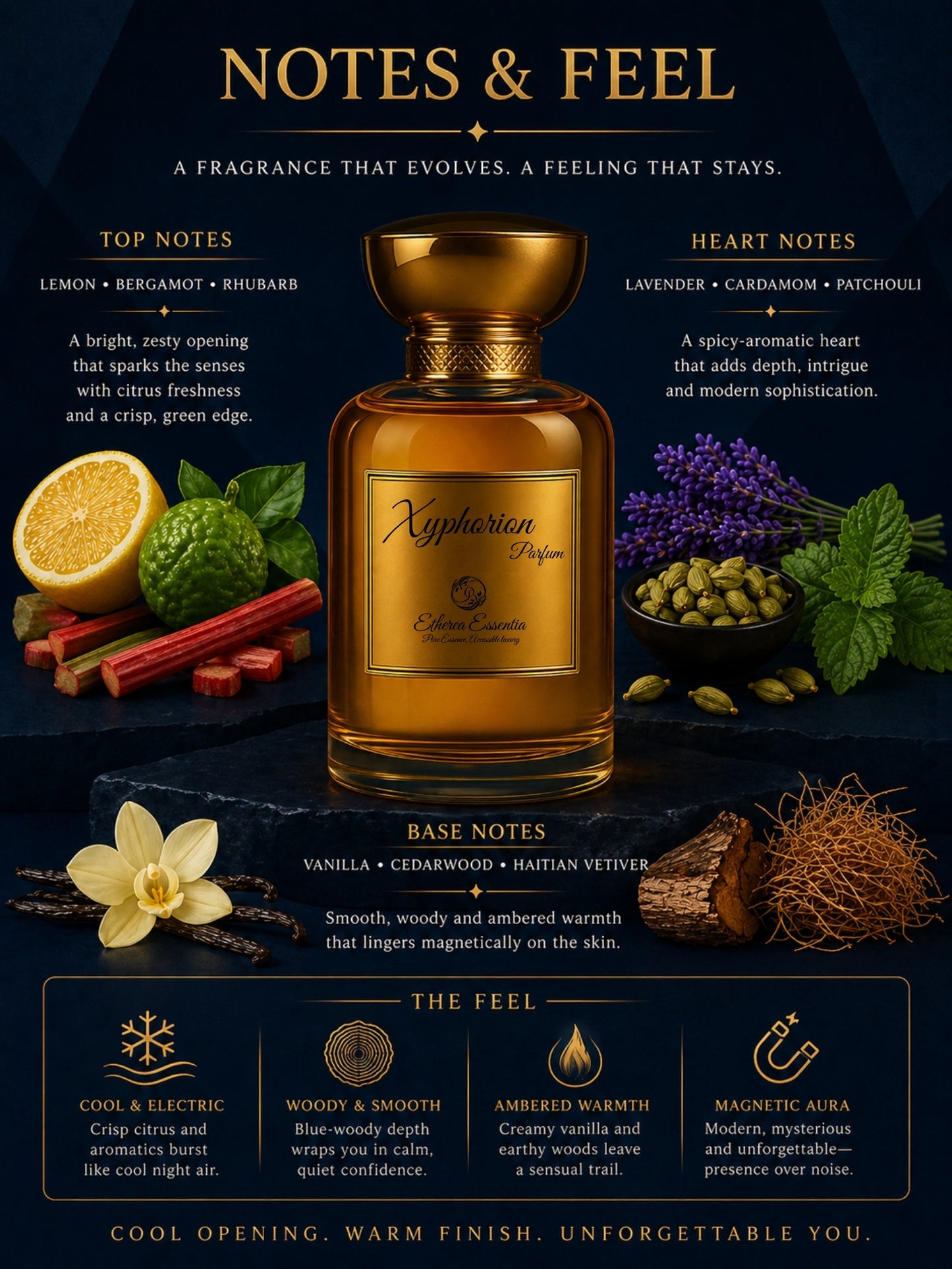 Xyphorion Unisex Extrait Parfum | Spicy, Fresh, Floral, Woody, Earthy, Long-Lasting Unisex Parfum | 50% Luxurious Oil Concentrate | Better Than Phantom Intense worth Rs 10,640