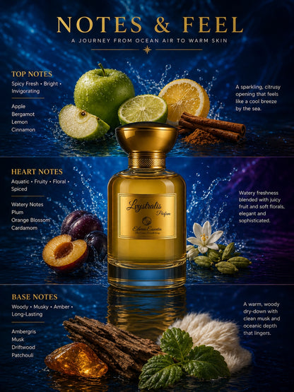 Lvystralis Unisex Extrait Parfum | Aquatic, Fresh, Fruity, Woody, Long-Lasting Unisex Parfum | 50% Luxurious Oil Concentrate | Better Than Pacific Chill worth Rs 31,500