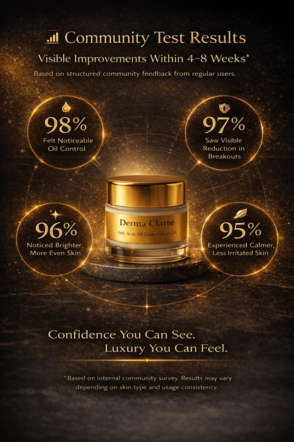 Derma Clarté | Clinical-Grade Botanical Anti-Acne Glow Gel | 20 Science-Backed Actives & Botanicals