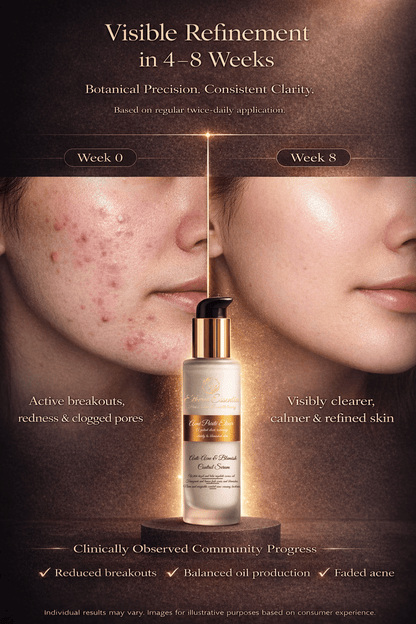 Acné Purité Elixir | 20-Ingredient Science Backed Botanical Architecture for Root-Level Acne Correction