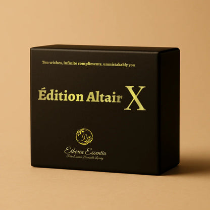 Édition Altair X | 10×3ml Designer Perfume Discovery Set | Collection of Aquatic, Woody, Seductive, Meditative Fragrances