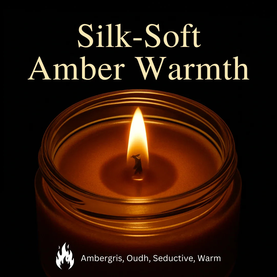 Elegante Extrait Aroma Candle | Luxury Arabic Oudh Soy Wax Candle – Up to 60 Hrs Burning Time