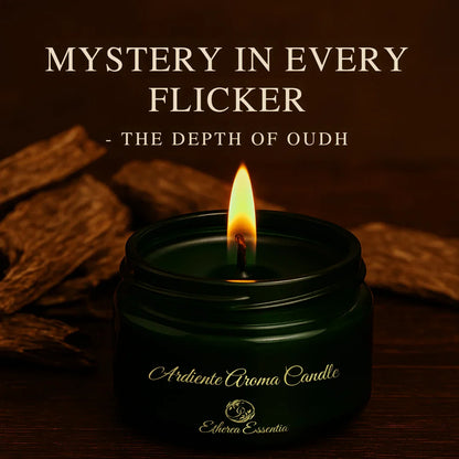 Ardiente Aroma Candle | Luxury Seductive Soy Wax Candle – Up to 60 Hrs Burning Time