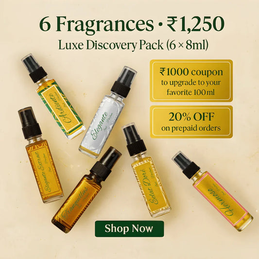 Luxe Discovery Pack | 6x8ml Luxurious Fragrances