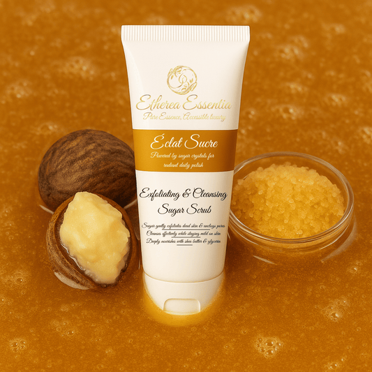 Éclat Sucre Foaming Sugar Face Scrub | Natural Glow Exfoliating Cleanser