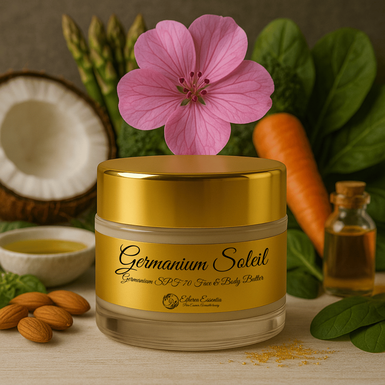 Germanium Soleil Germanium SPF 70++++ Face & Body Butter | Sunscreen & Moisturizer