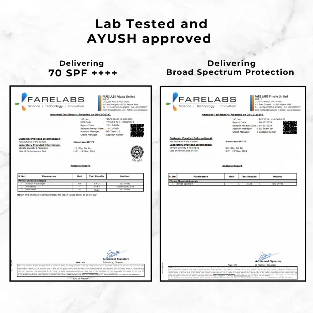 Solar Luxe | India’s First SPF 70 PA++++ Sunscreen + Moisturiser for Ultimate Protection & Luxurious Care