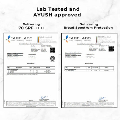 Solar Luxe | India’s First SPF 70 PA++++ Sunscreen + Moisturiser for Ultimate Protection & Luxurious Care