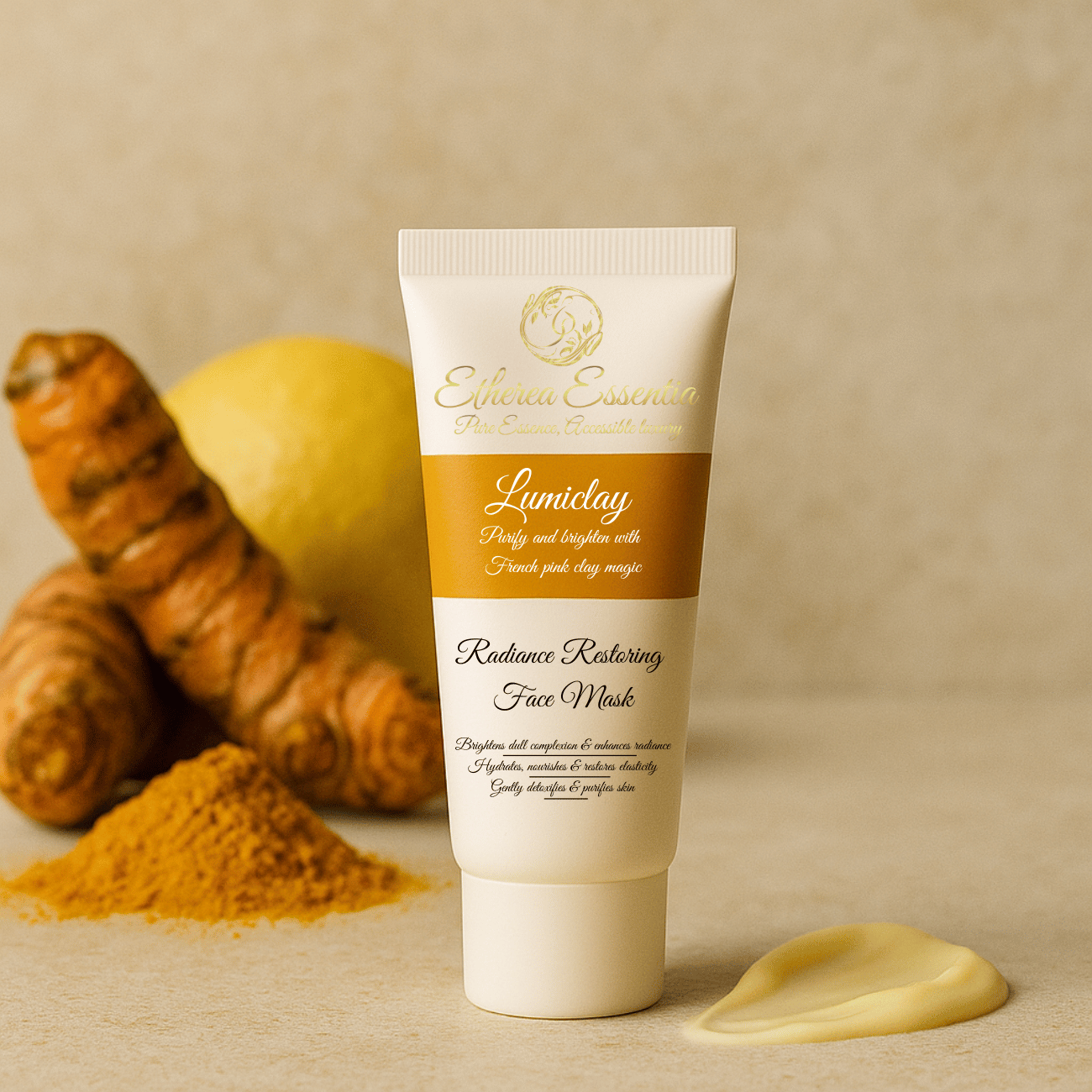Lumiclay French Pink Clay Mask | Radiance Restoring • Deep Detox • Brightening Glow Formula