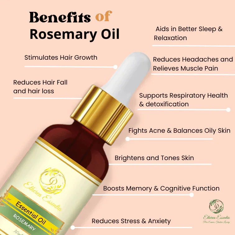 Rosemary Essential Oil – 100% Pure & Premium