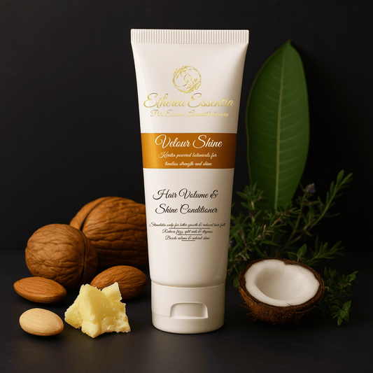 Velour Shine – Keratin Hair Volume & Shine Conditioner | Anti-Frizz • Hair Fall Control • Deep Repair & Gloss Boost