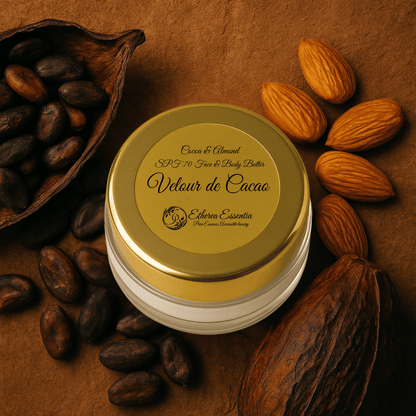 Velour de Cacao Cocoa & Almond SPF 70++++ Face & Body Butter | Sunscreen & Moisturizer