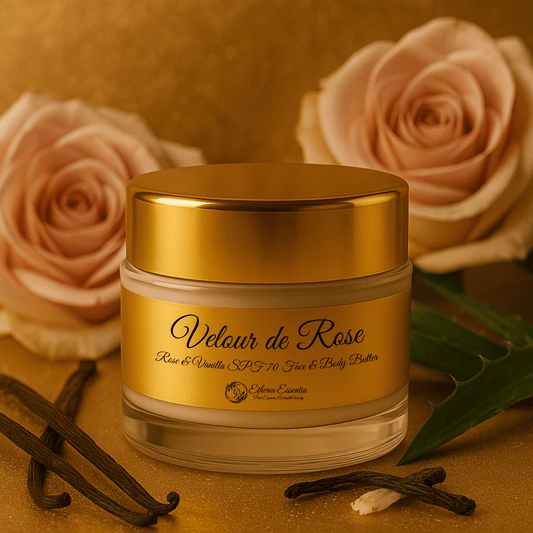 Velour de Rose Rose & Vanilla SPF 70++++ Face & Body Butter | Sunscreen & Moisturizer