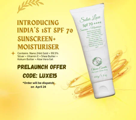 Solar Luxe | India’s First SPF 70 PA++++ Sunscreen + Moisturiser for Ultimate Protection & Luxurious Care